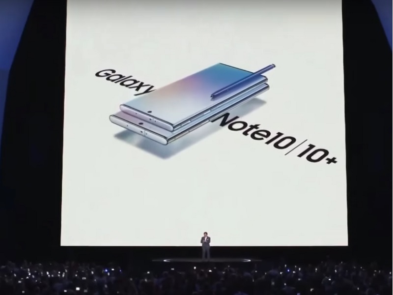 Samsung kündigt die neue Galaxy Note 10-Familie an