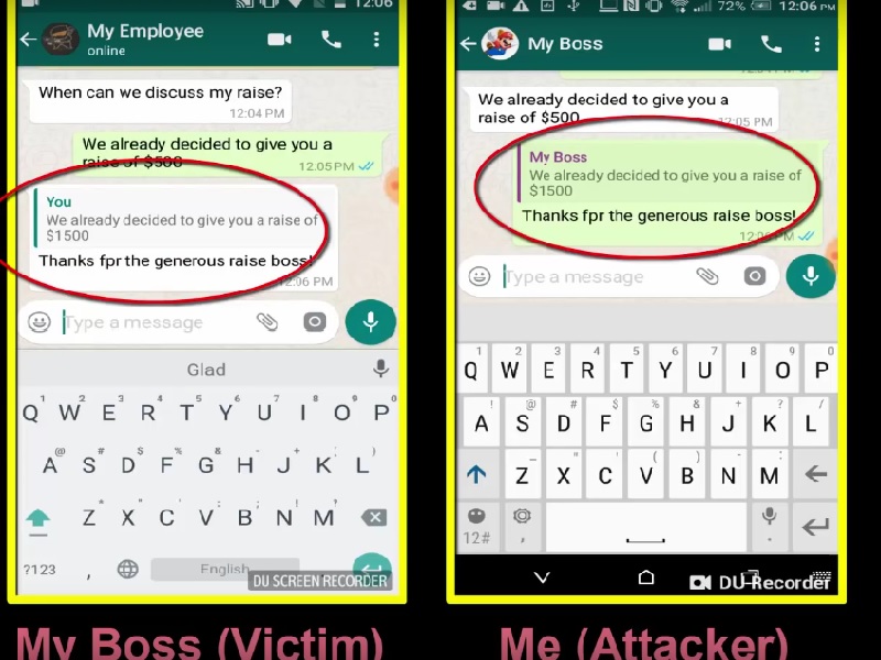WhatsApp-Nachrichten lassen sich manipulieren