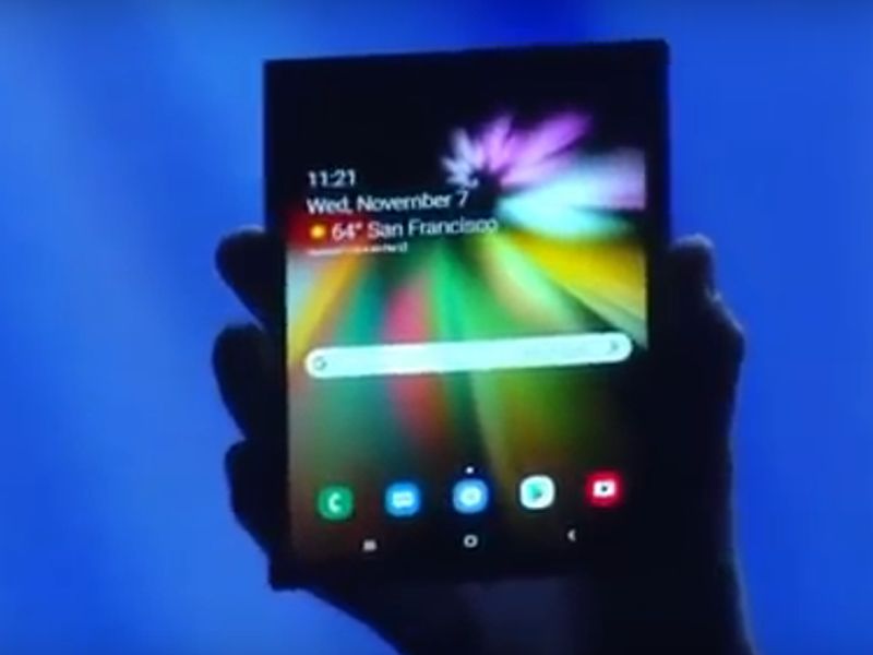 Samsungs foldable Smartphone wurde auf der CES 2019 präsentiert!