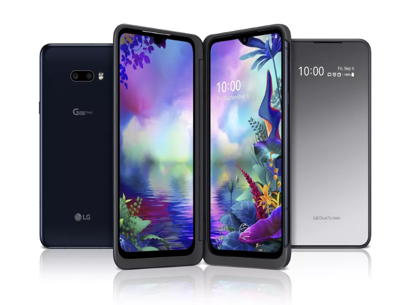 LG präsentiert sein G8X ThinQ, ein Falthandy mit einer Dual Screen