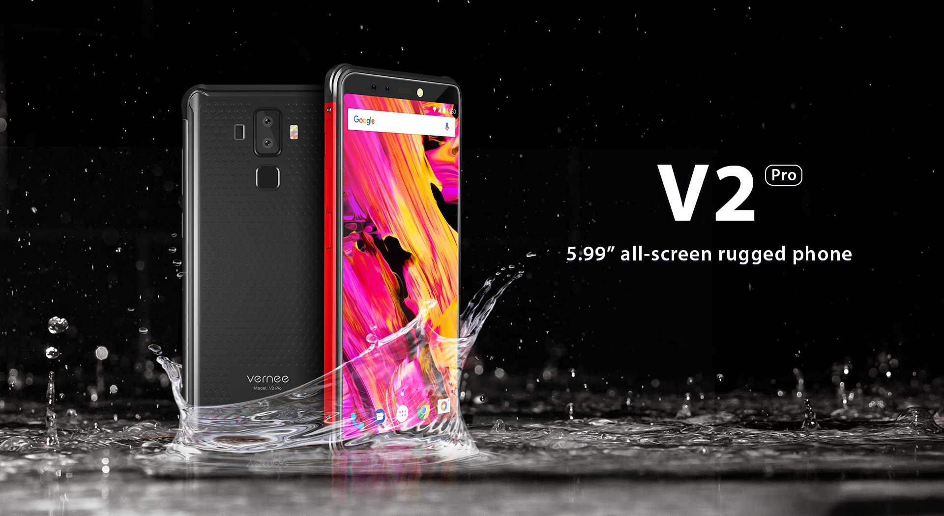 Vernee V2 Pro: Outdoor-Smartphone mit elegantem Design
